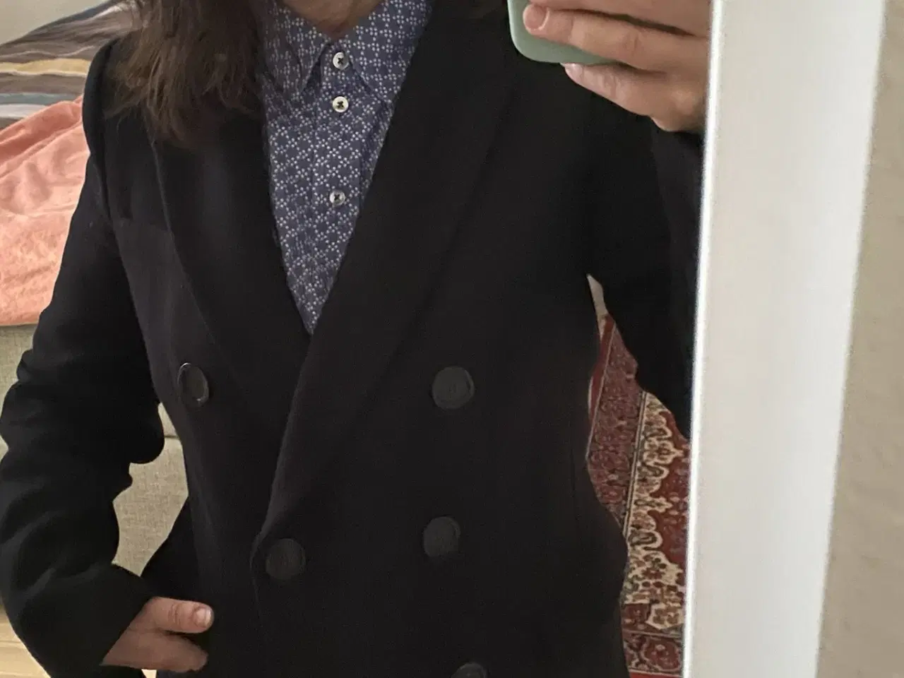 Billede 12 - Zara uld frakke i premium kvalitet lidt figursyet 