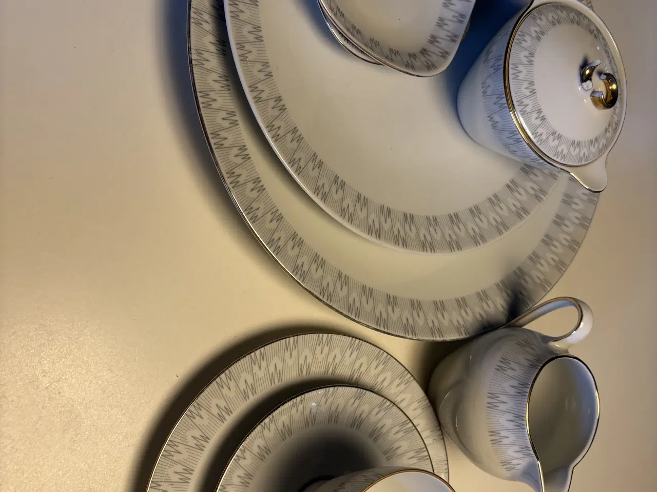 Billede 1 - “Bavaria” Kaffestel med fade og askebægere