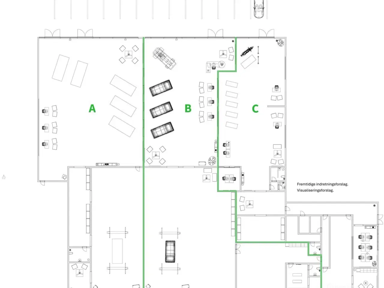 Billede 14 - Showroom/detail på trafikeret Roskildevej