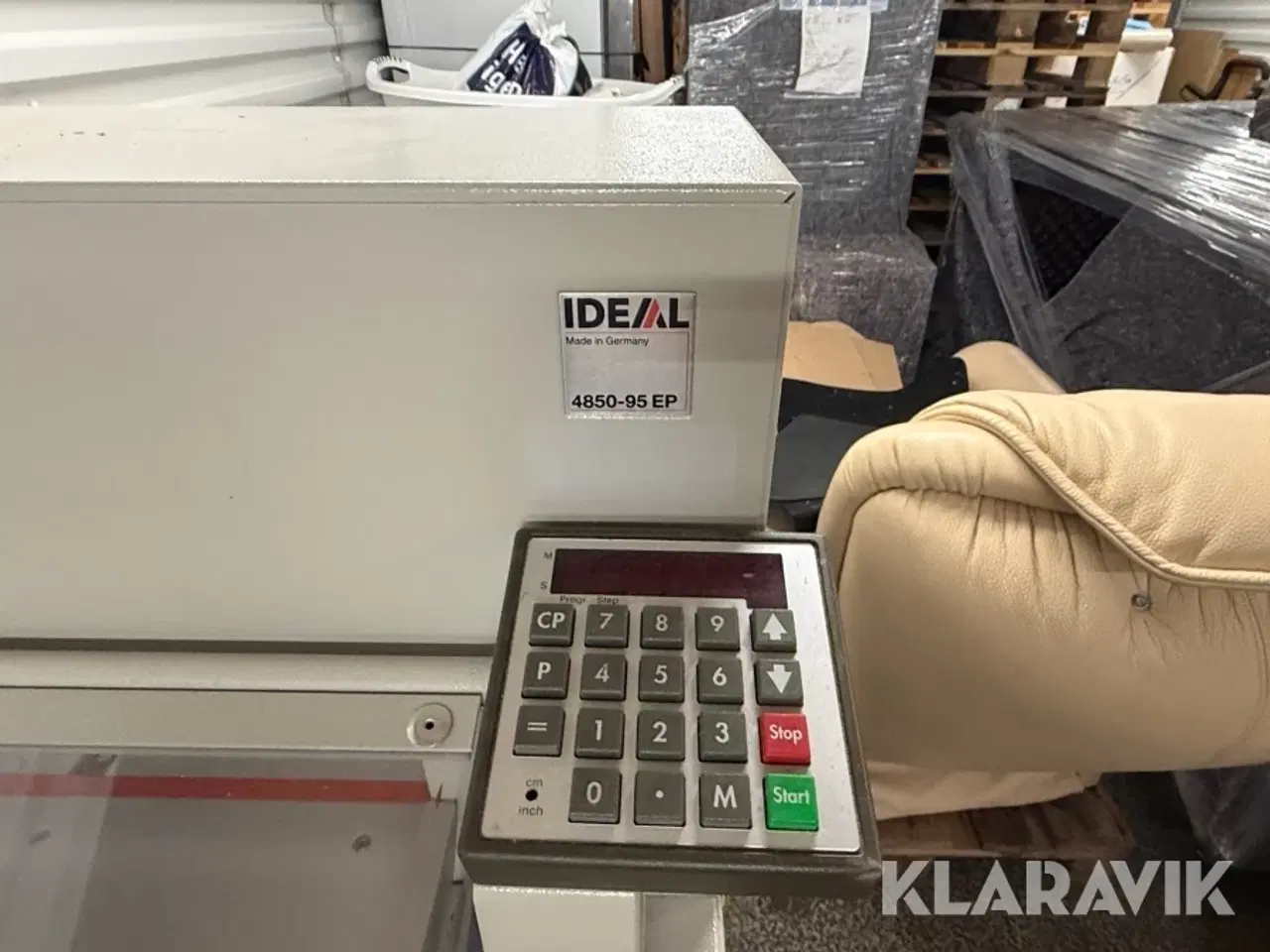 Billede 7 - Papirmakulator IDEAL 4850-95 EP industriel