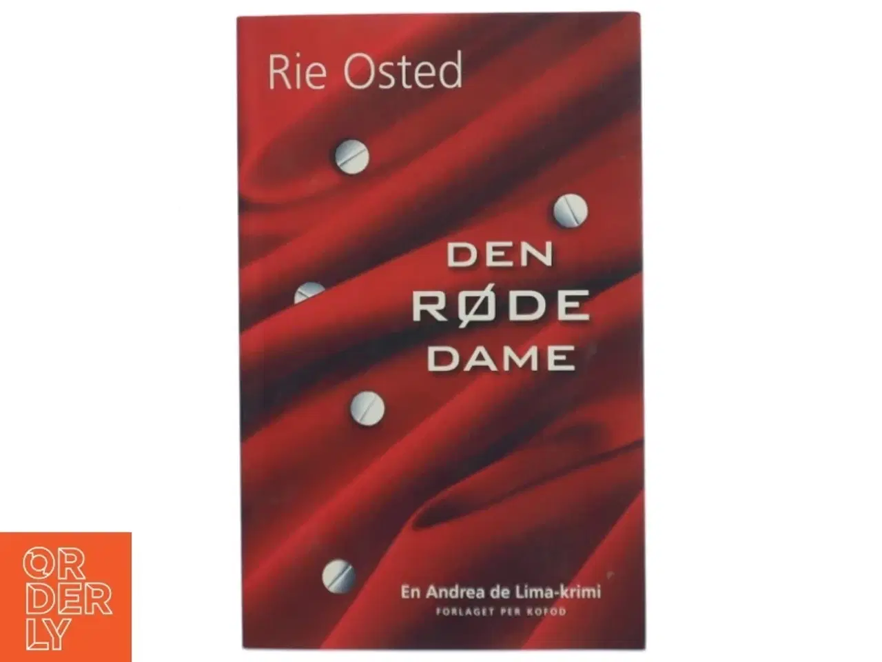 Billede 1 - Den røde dame : en Andrea de Lima-krimi af Rie Osted (Bog)