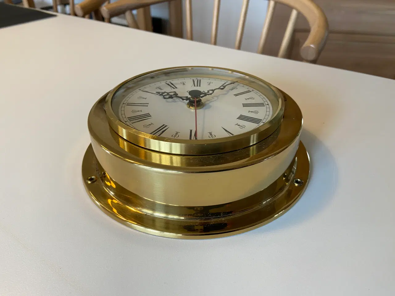 Billede 5 - Skibsur i messing fra Genfa