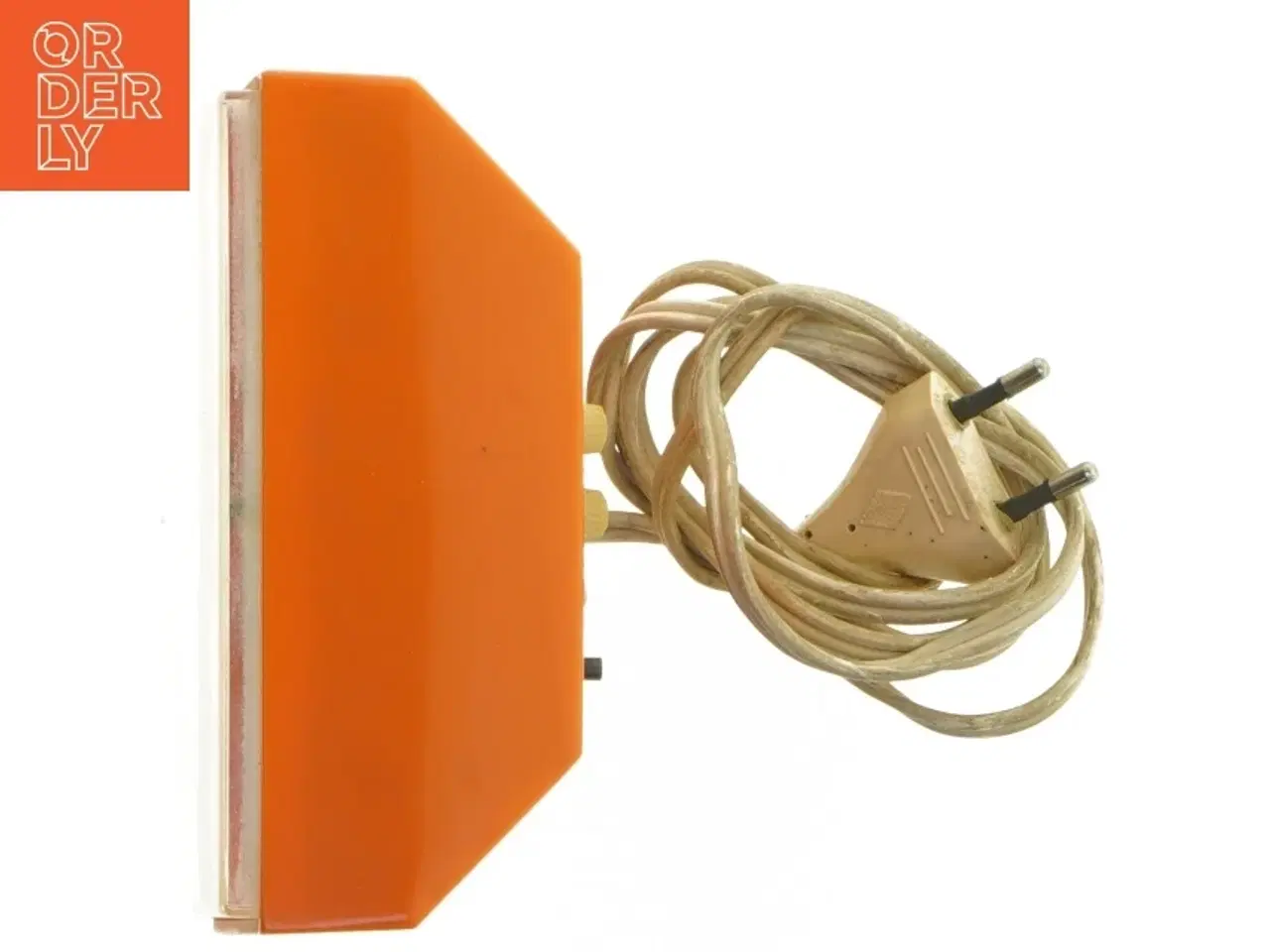 Billede 5 - Vintage orange Vækkeur fra Metamec (str. 14x8x6 cm)