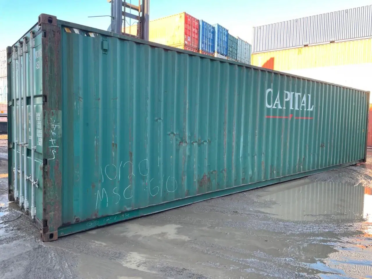 Billede 4 - 40 fods HC Container Står i Hvidovre 