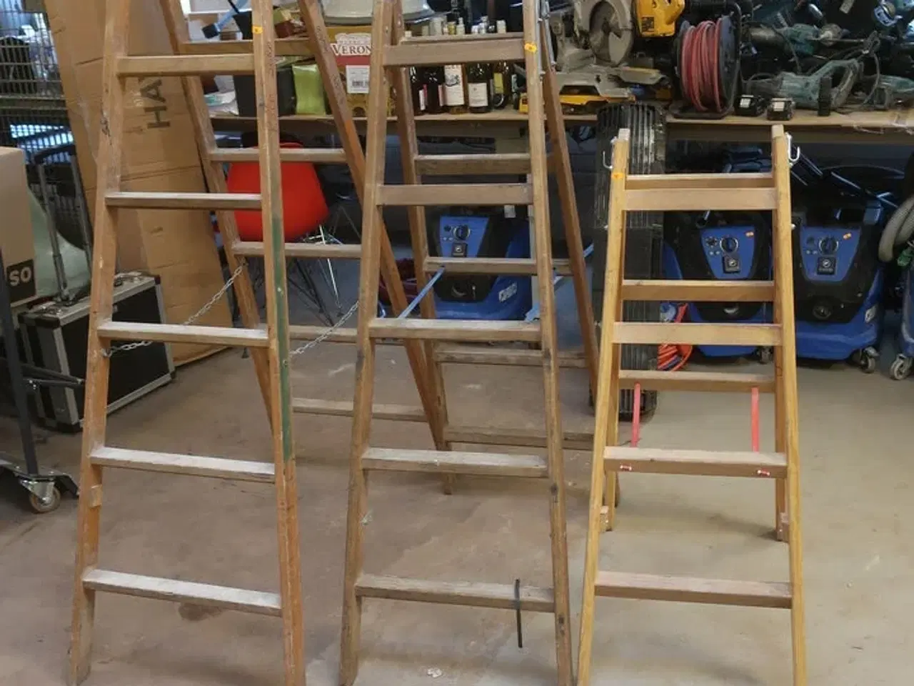 Billede 1 - 3. stk. stiger