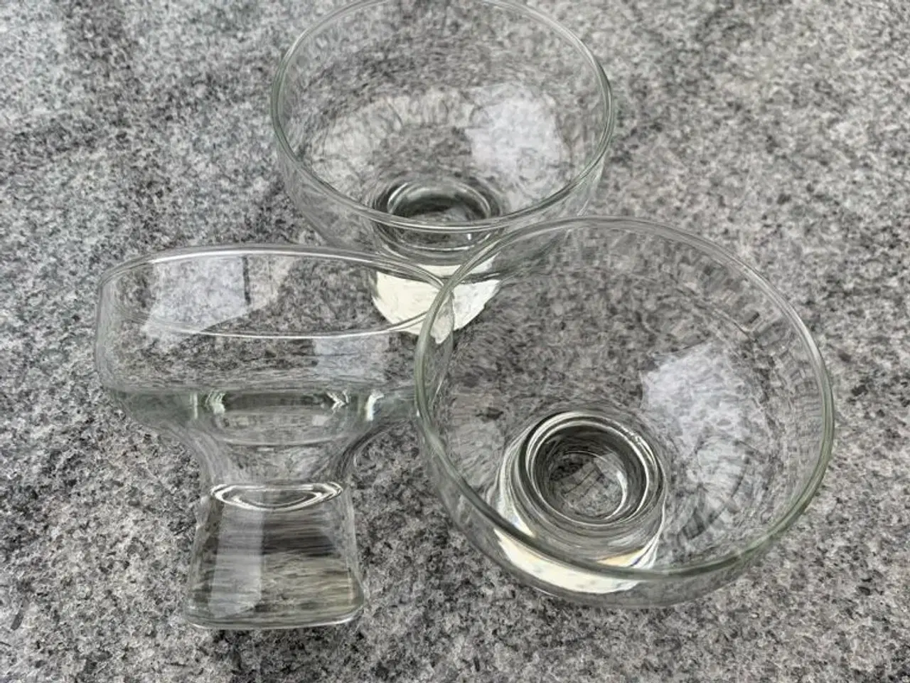 Billede 2 - 3 søde glasstager