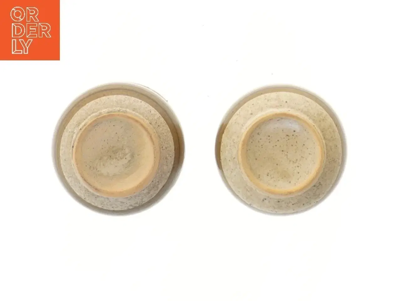 Billede 2 - Keramik dåser med korklåg (str. 8 cm)