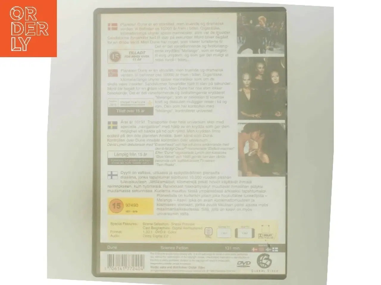 Billede 3 - Dune (dvd) med Kyle MacLachlan (DVD)