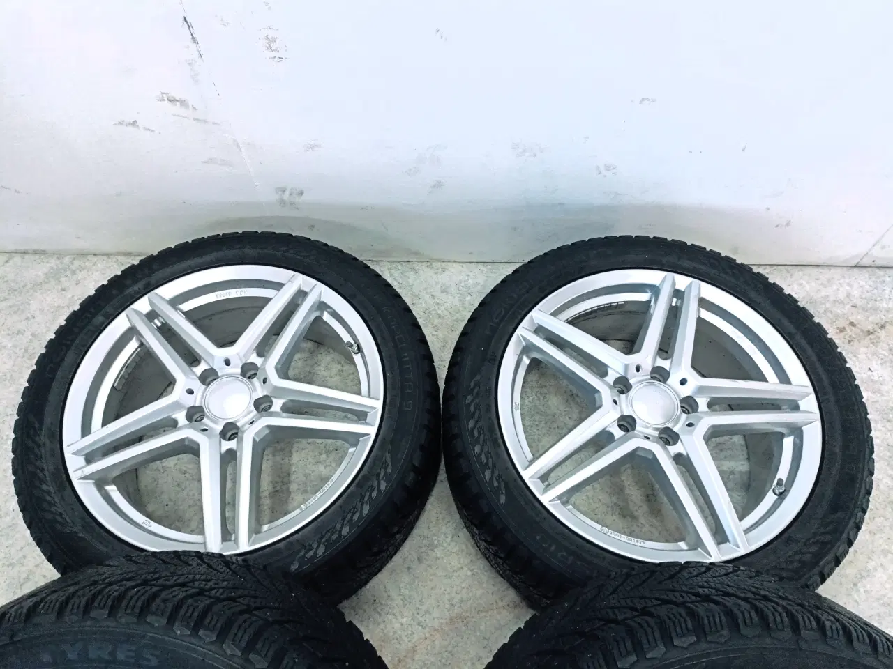 Billede 4 - 5x112 18" ET38 nav 66,6ø UniWheels vintersæt TPMS