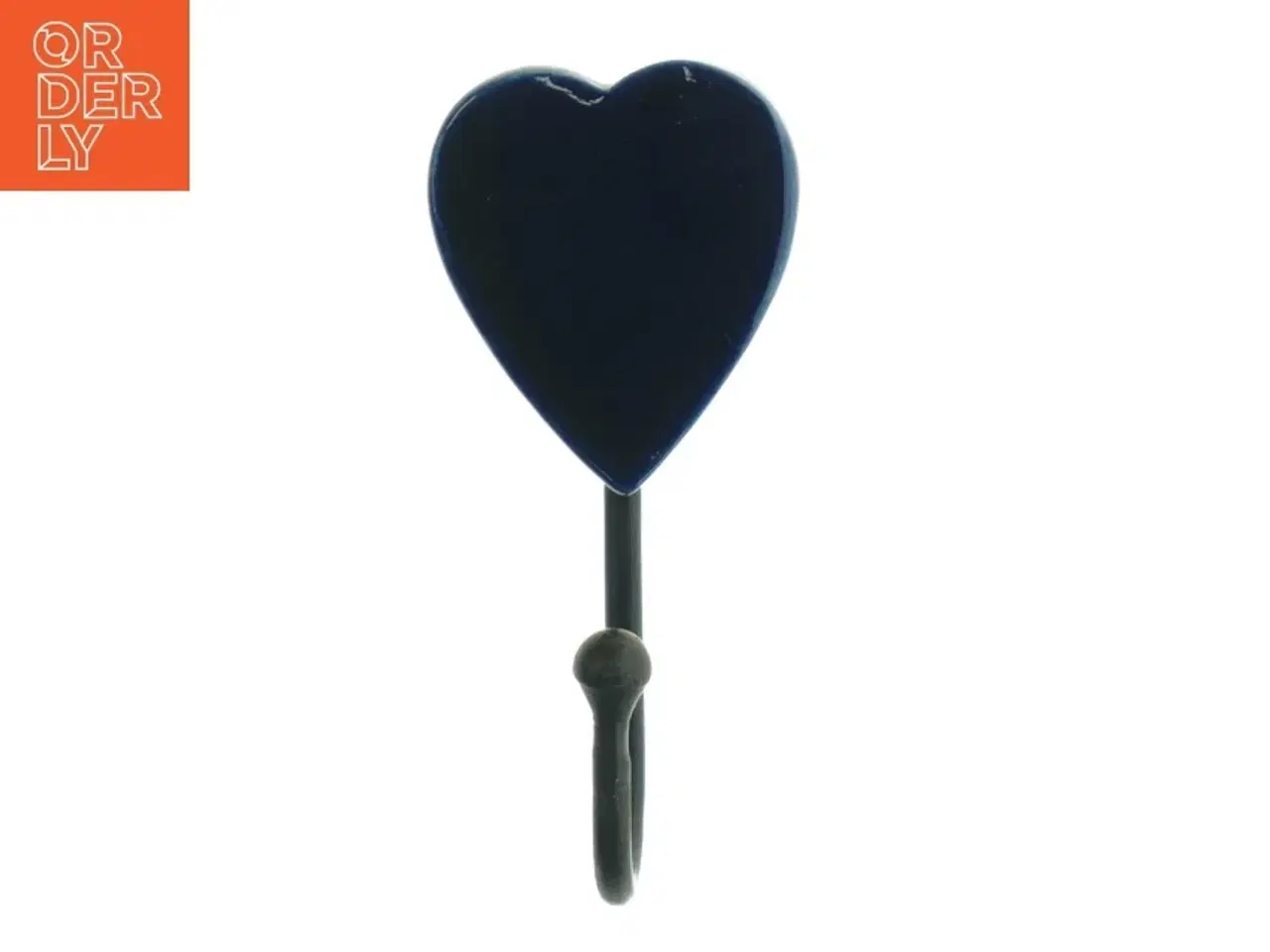 Billede 1 - Hjerformet knage (str. 13 cm)