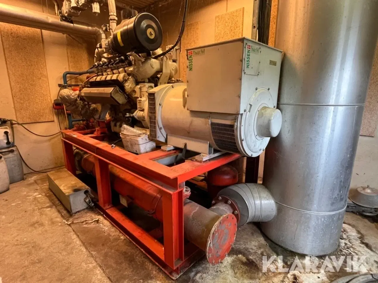 Billede 1 - Generator Nissen/MAN E2842LE312 Biogas/diesel