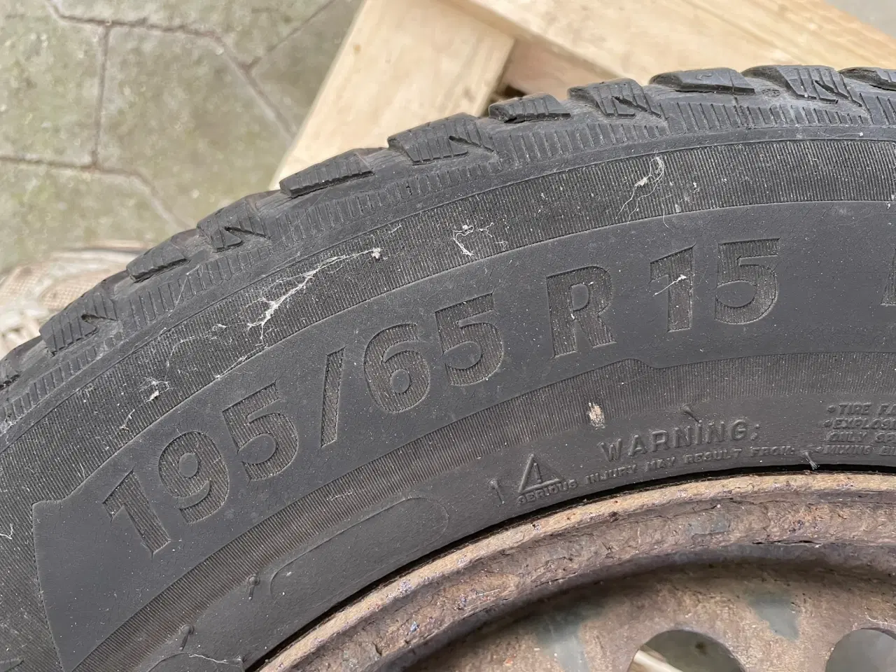 Billede 3 - Vinterdæk - 2 stk Michelin + 2 stk Firestone