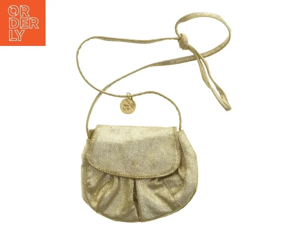 Billede 1 - Guld farvet taske fra Friis og Company (str. 18 x 14 cm)