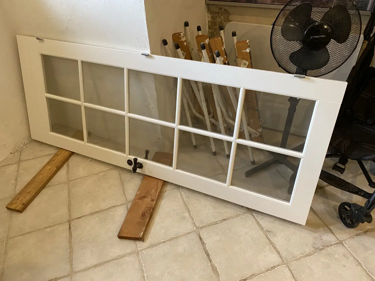 Billede 1 - Fransk hvid dør sælges