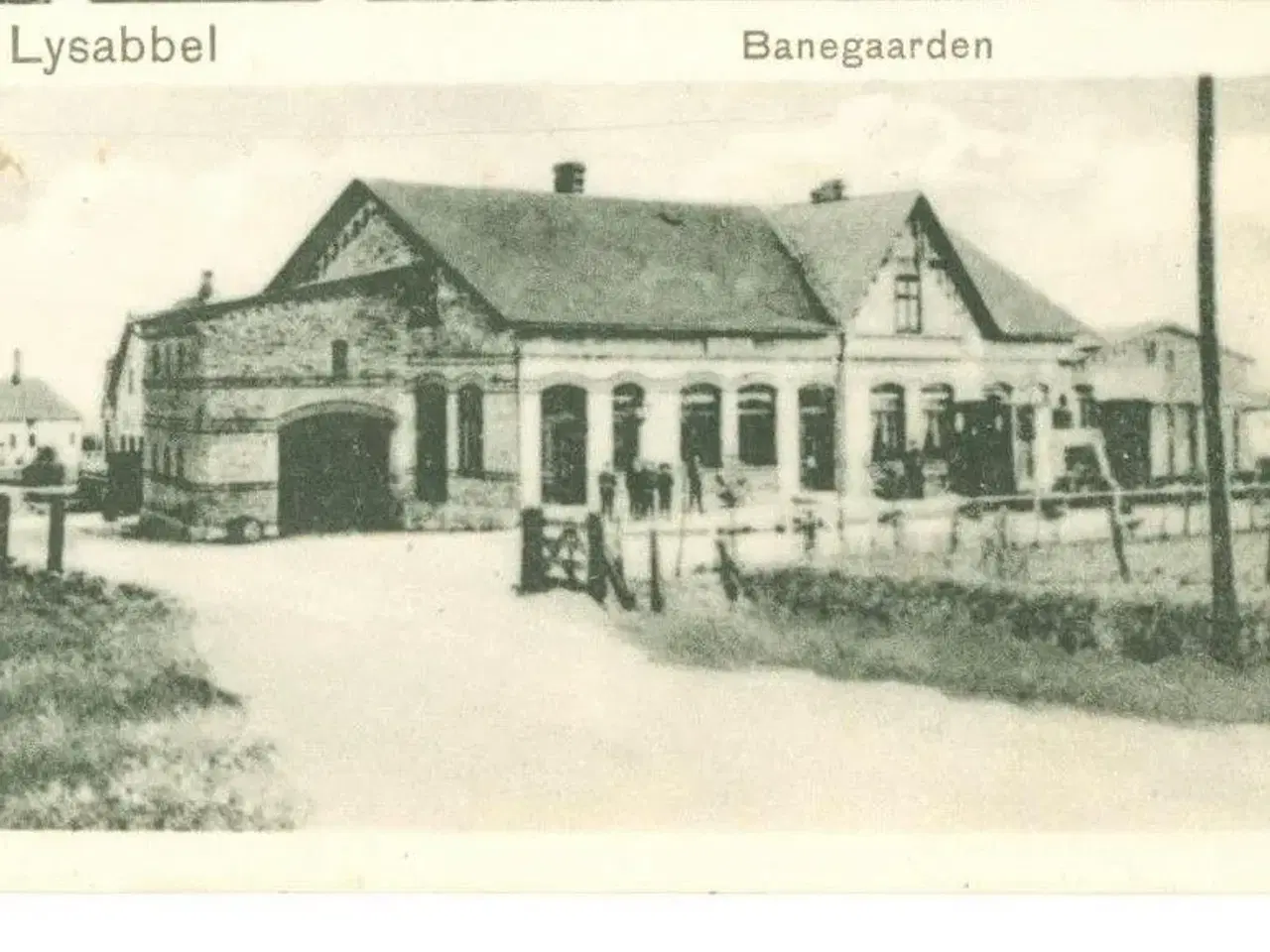Billede 2 - Lysabild Station 1907