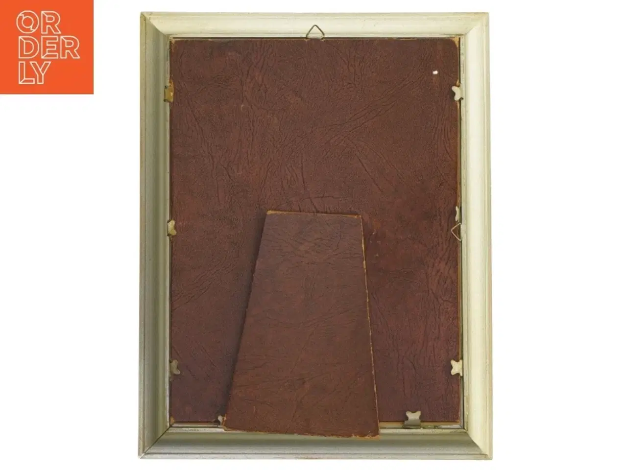 Billede 3 - Gylden gammel billederamme (str. 28,5x22 cm)