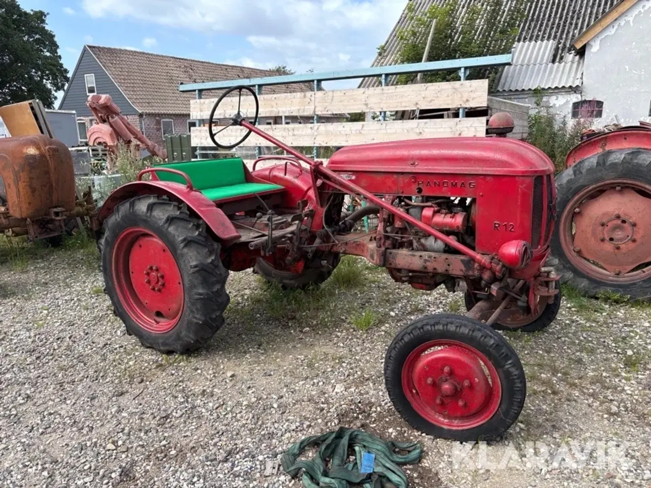 Billede 2 - Veterantraktor Hanomag R12