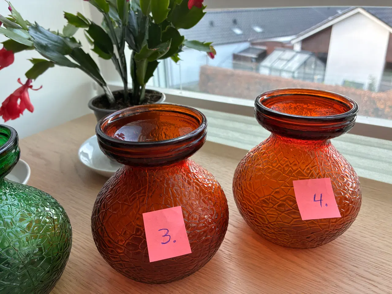 Billede 4 - Ældre hyacintglas fra Fyens Glasværk