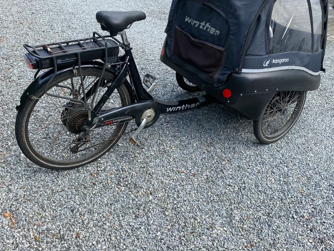 Billede 1 - El ladcykel Winther E-Kangaroo luxe