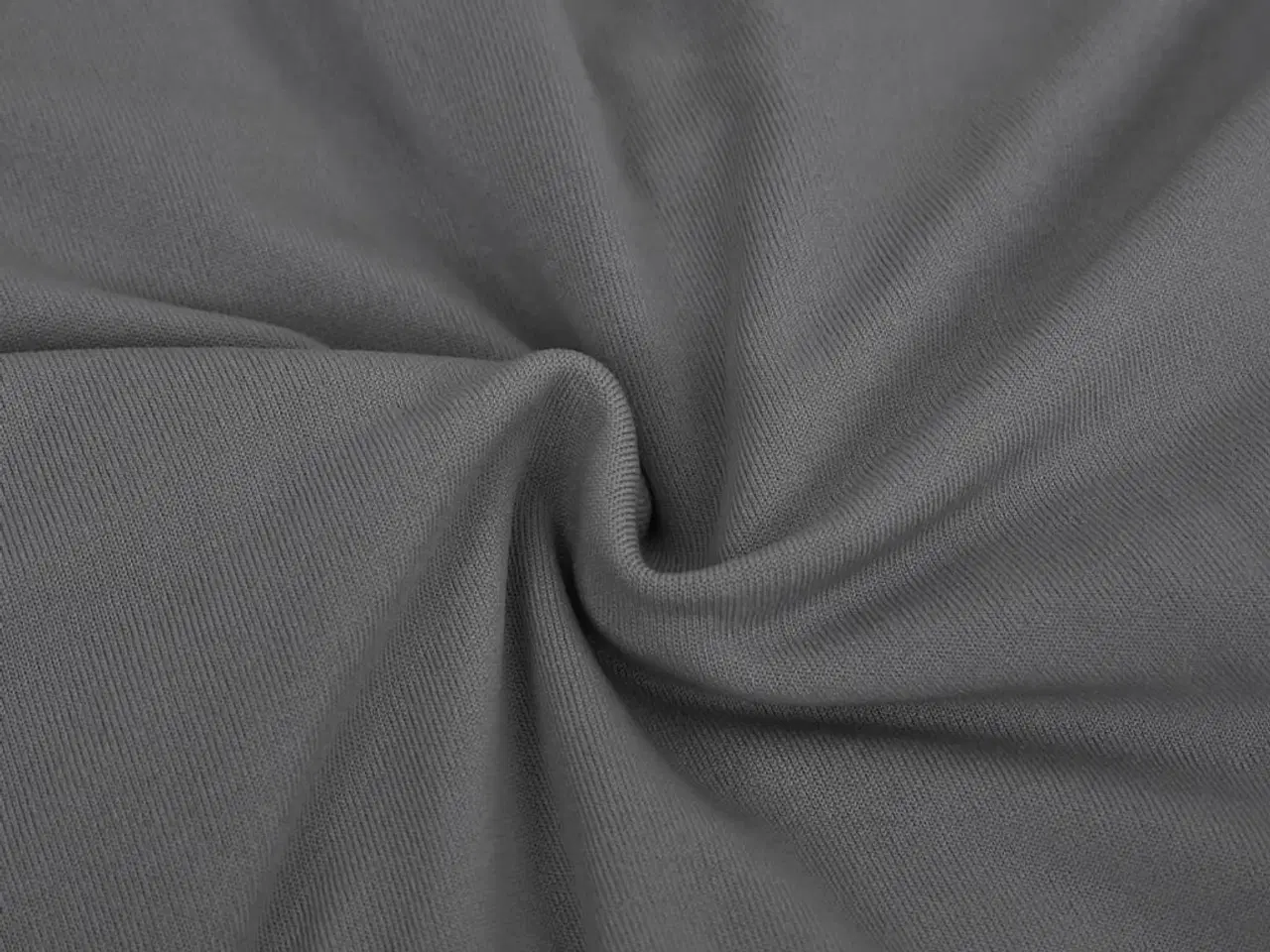 Billede 4 - Elastisk 3-personers sofabetræk polyesterjersey antracitgrå