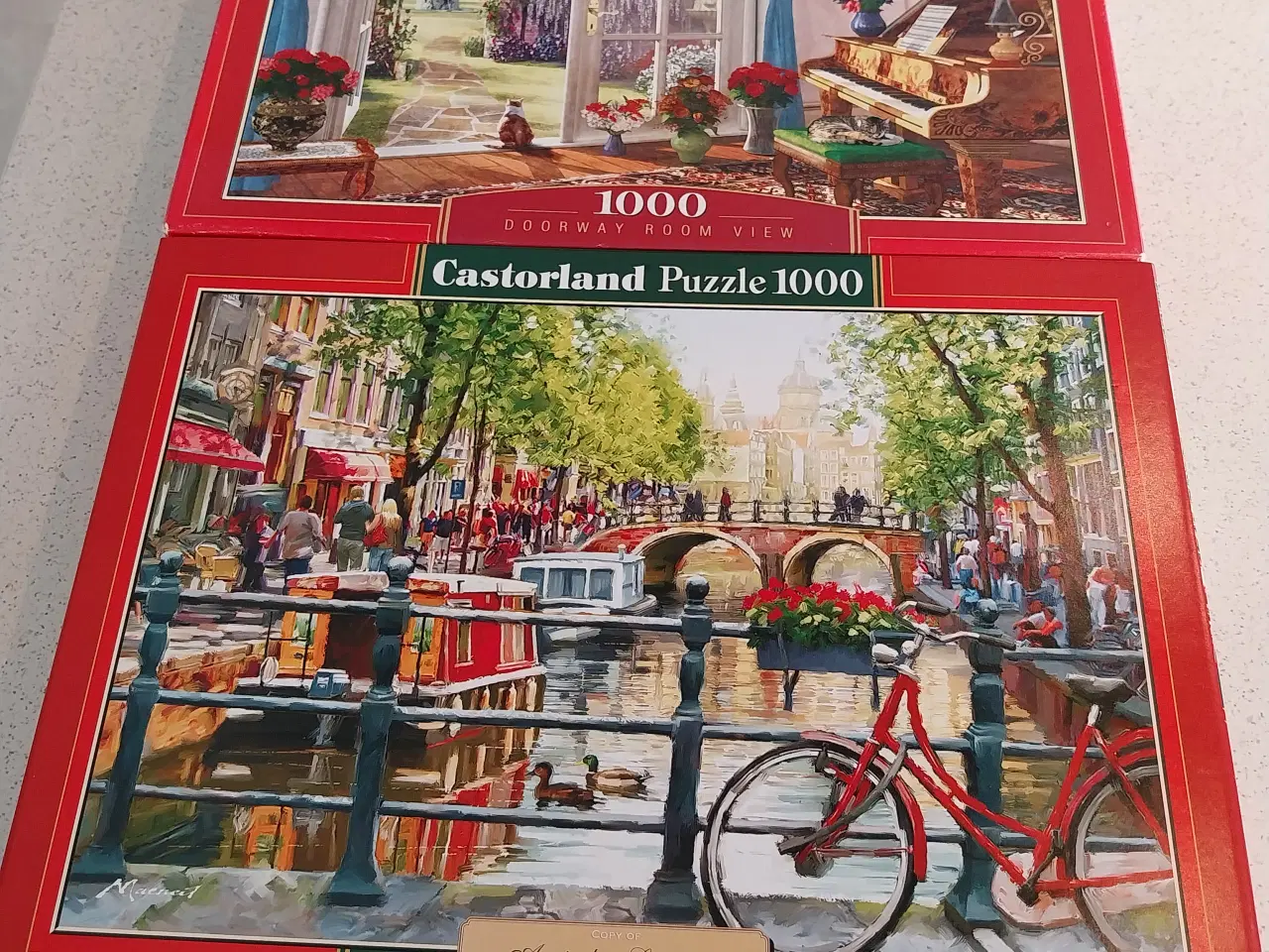 Billede 1 - Puslespil med 500/1000/1500/2000 brikker. 
