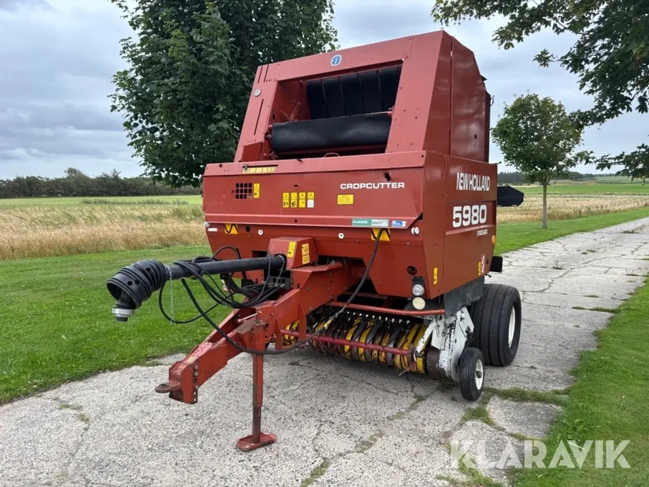 Billede 1 - Rundballepresser New Holland 5980