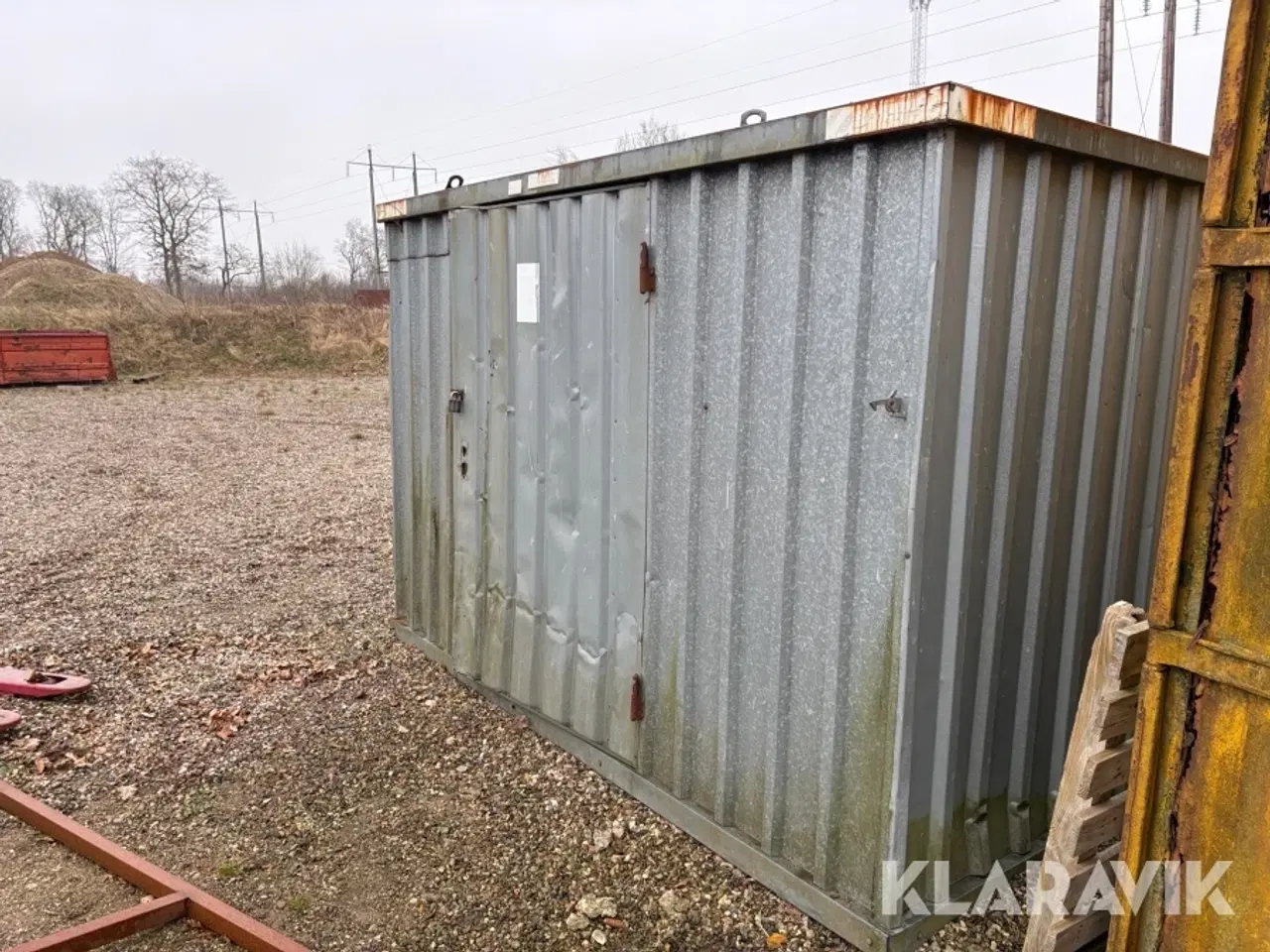 Billede 1 - Opbevaringsskur med dør