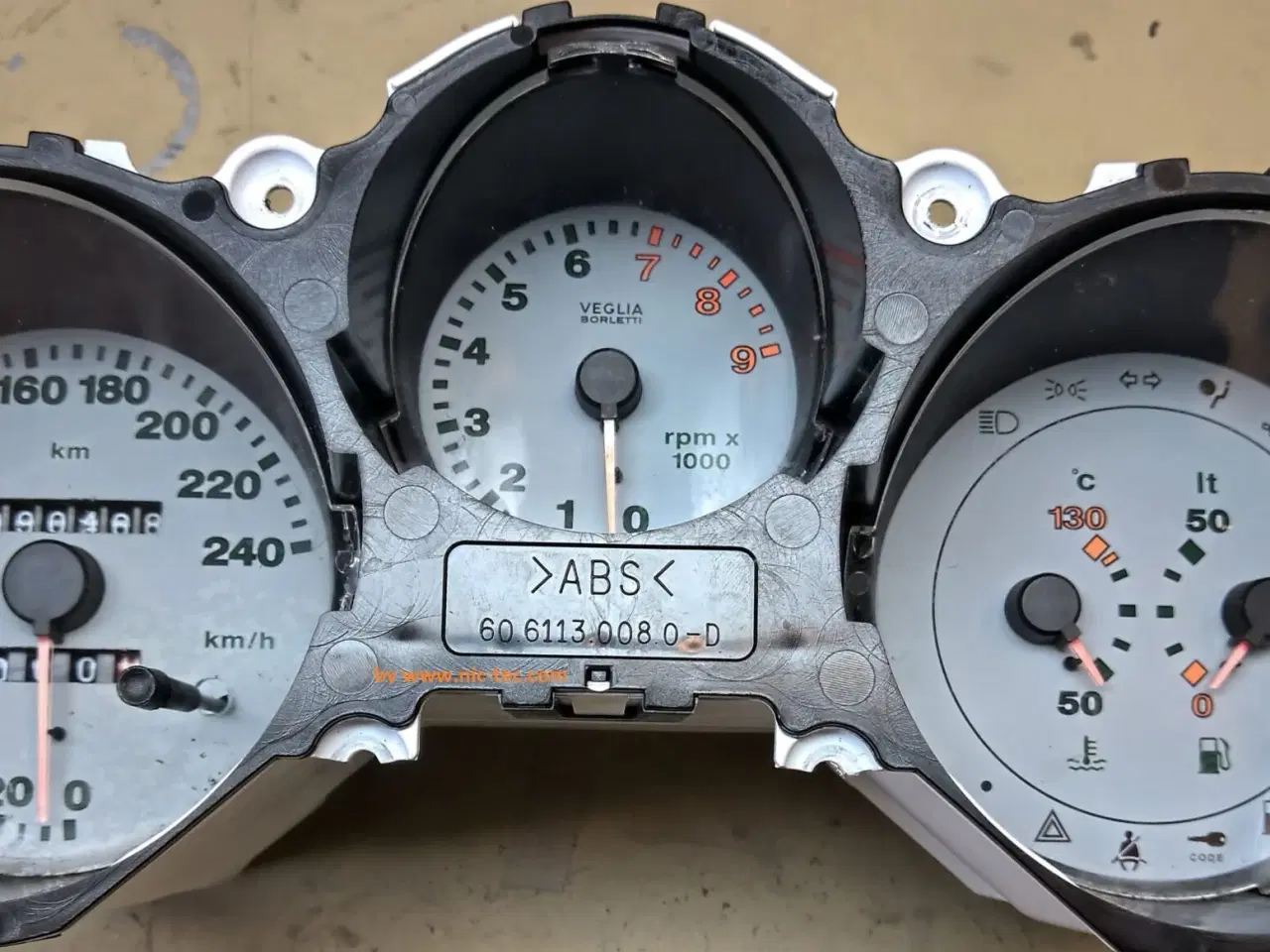 Billede 1 - Reparation af speedometer til Fiat Barchetta