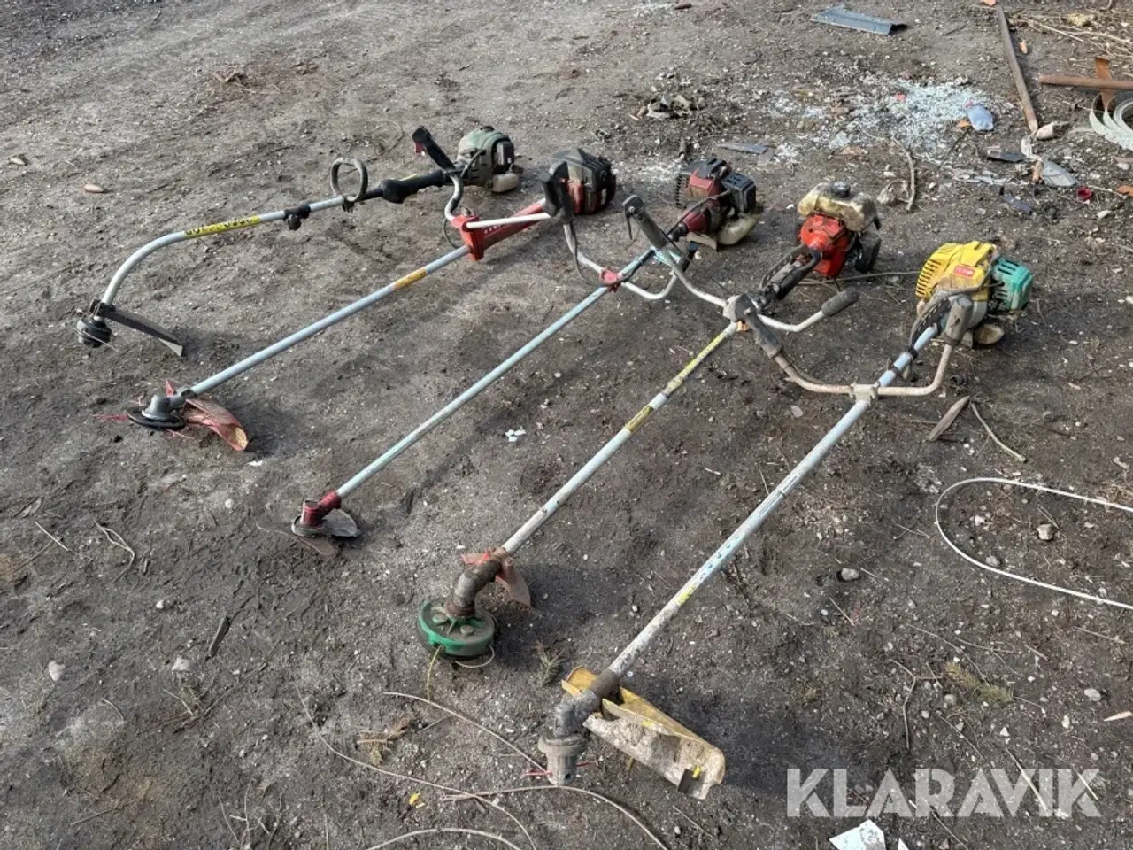 Billede 2 - Buskryddere og græstrimmere 5 styk samlet lot