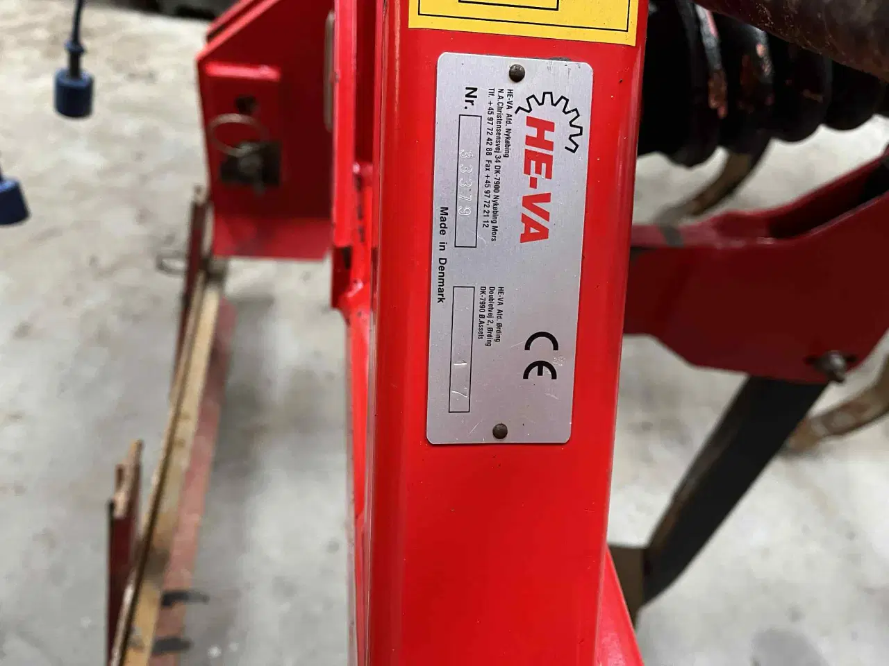 Billede 2 - He-va Mega-dan 4,7m stubharve