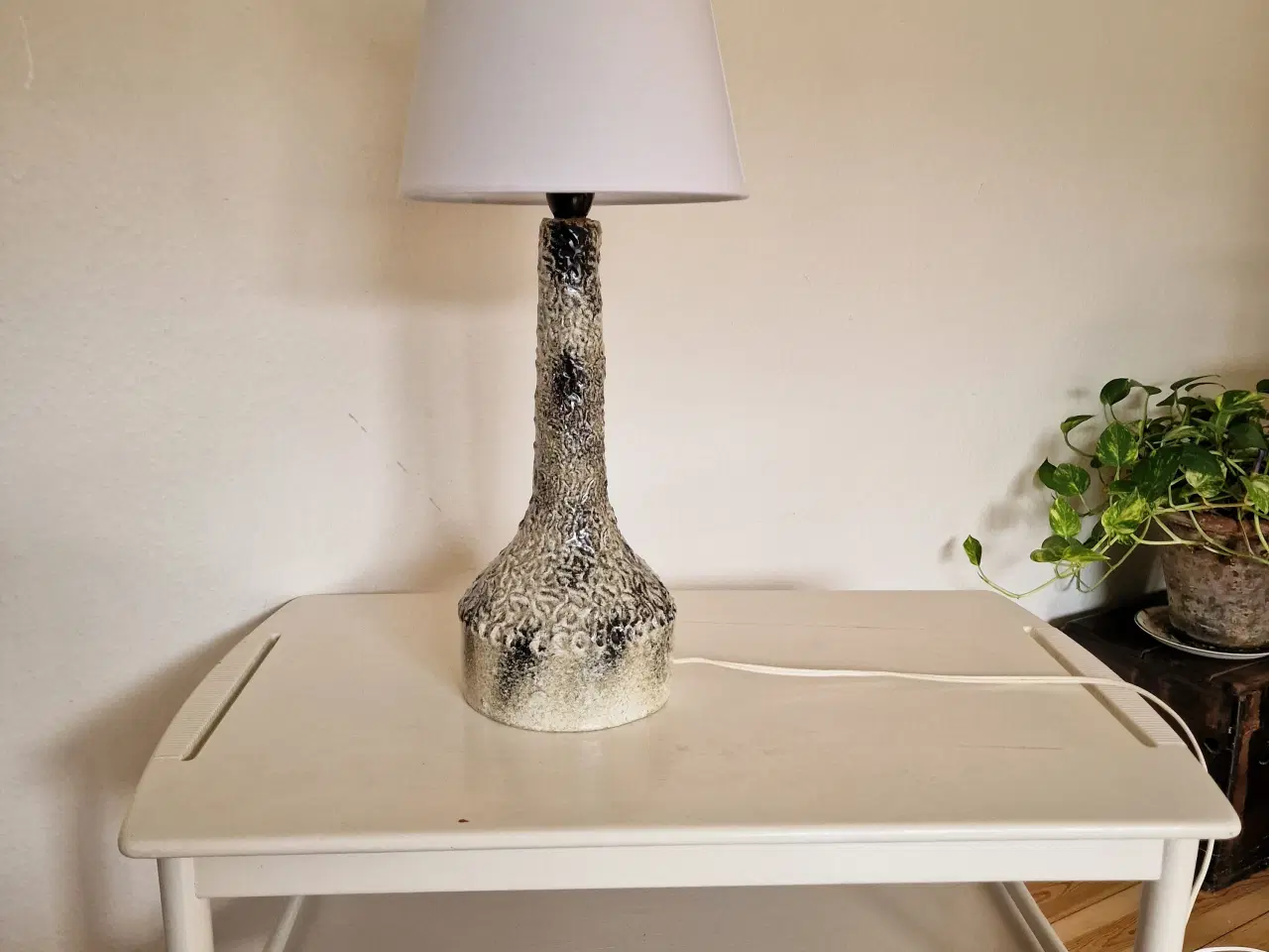 Billede 2 - Stor flot gammel bordlampe.