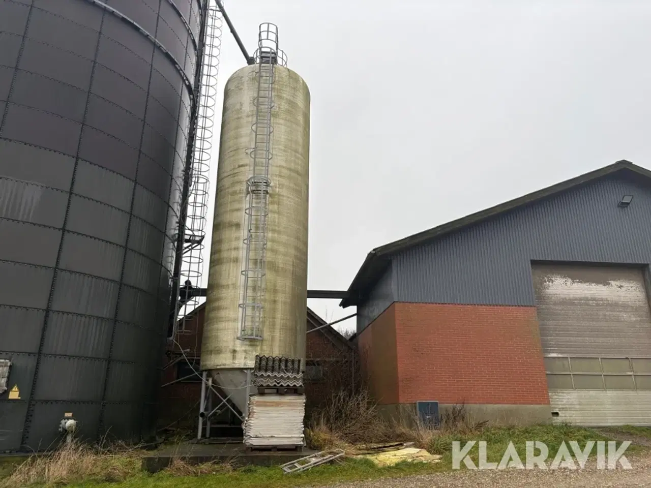 Billede 2 - Silo i glasfiber 100 kubikmeter