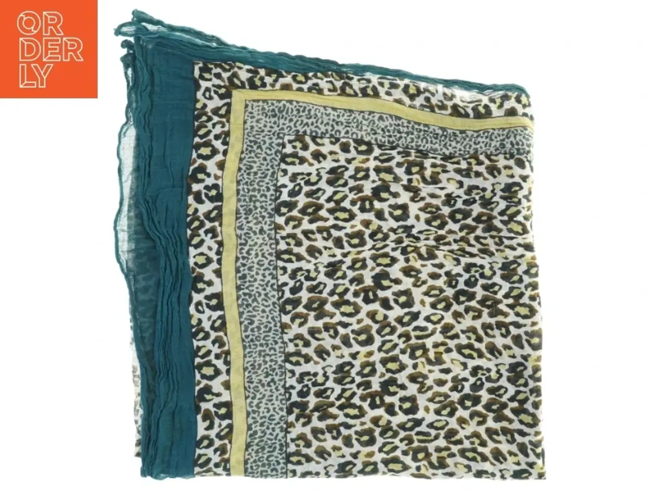 Billede 3 - Leopardprint tørklæde (str. 175 x 110 cm)