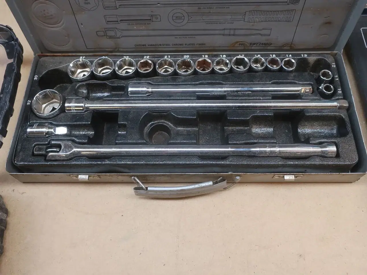 Billede 2 - Samling: Topnøglesæt og borsæt BOSCH MV.