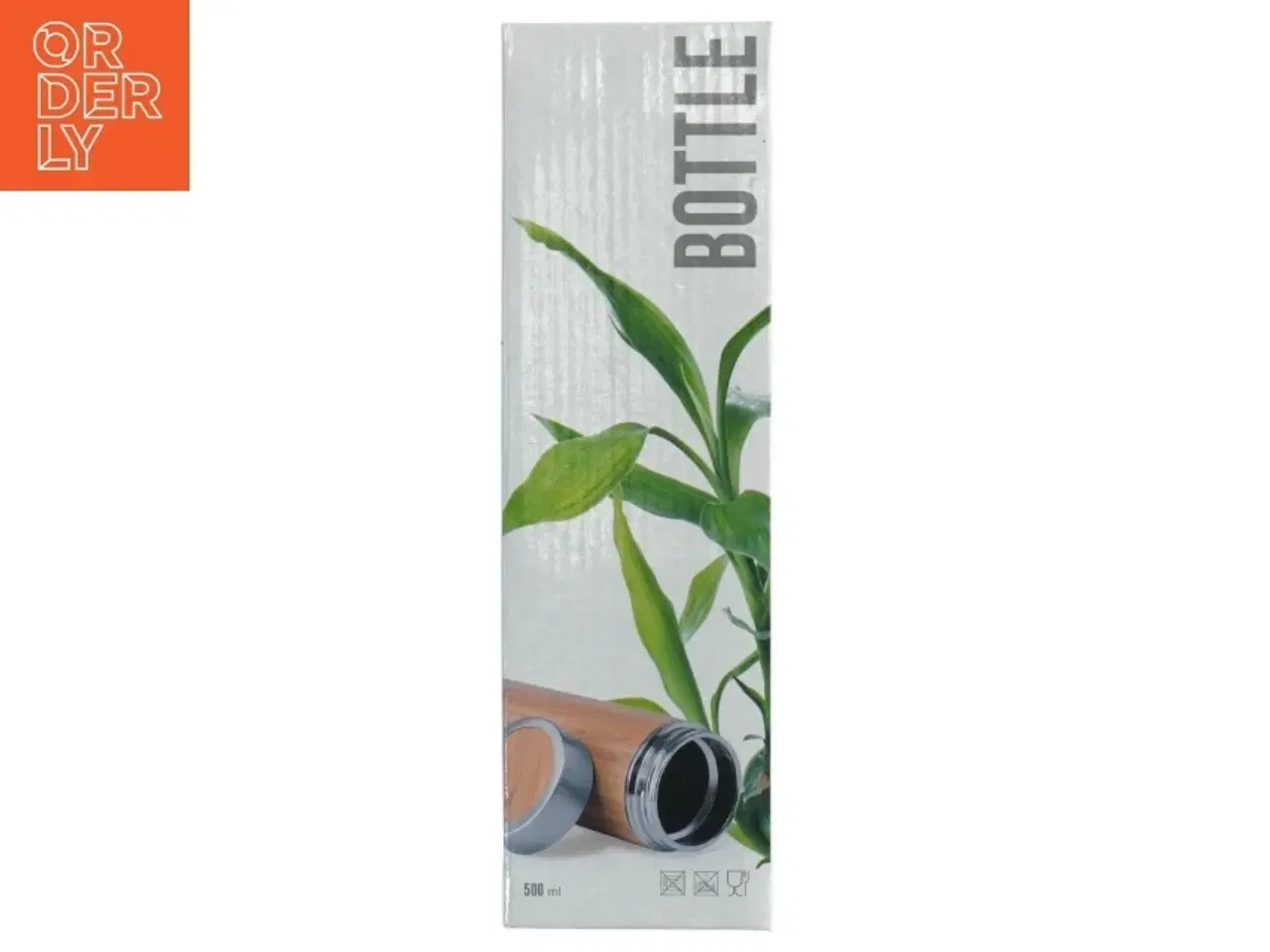 Billede 6 - Termoflaske i bambusdesign (str. 500 ml)