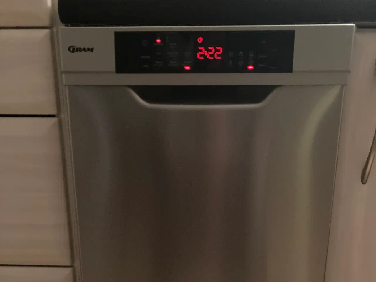 Billede 1 - Opvaskemaskine 45cm, GRAM, Stål 