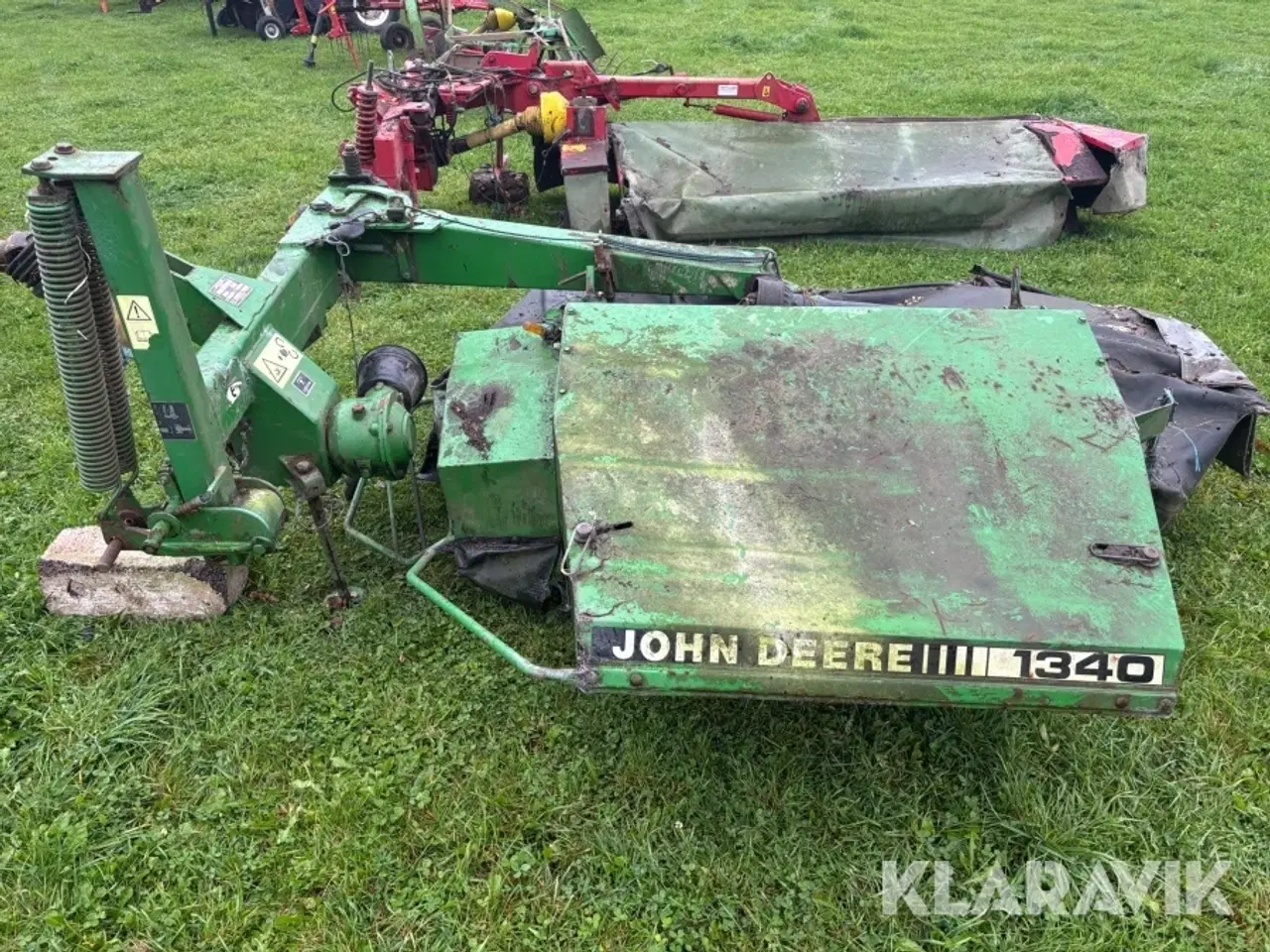 Billede 2 - Skivehøster med kramper JOHN DEERE 1340