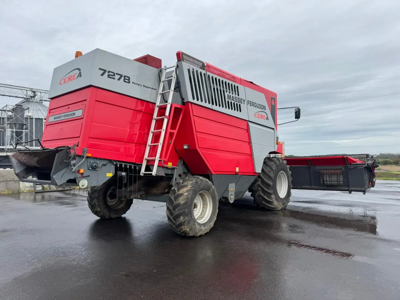 Billede 3 - Massey Ferguson 7278 Cerea årgang 2008 m. 25 fods