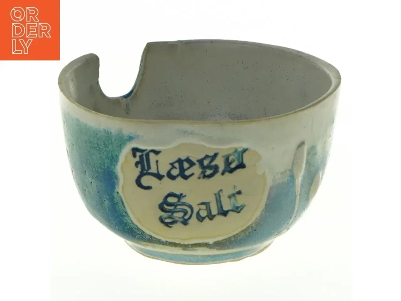 Billede 2 - Saltkar i keramik fra Galleri Trollebo (str. Ø 10 cm)