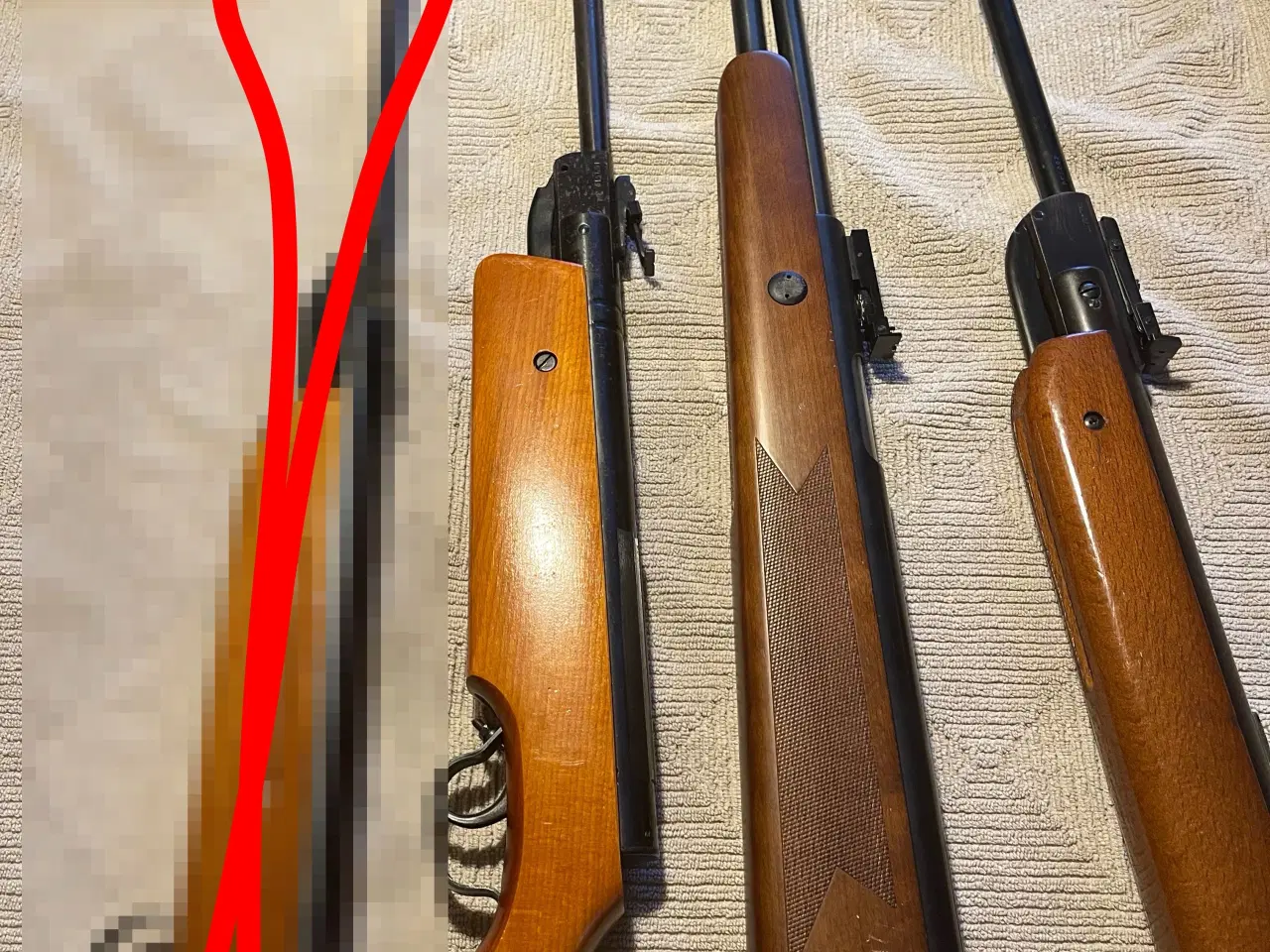 Billede 1 - Luftgevær, Diana 35, Haenel 300, SAG ar3000