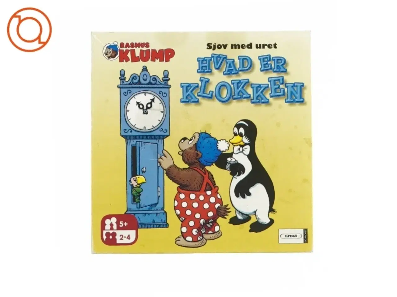 Billede 1 - Sjov med uret, hvad er klokken fra Litas