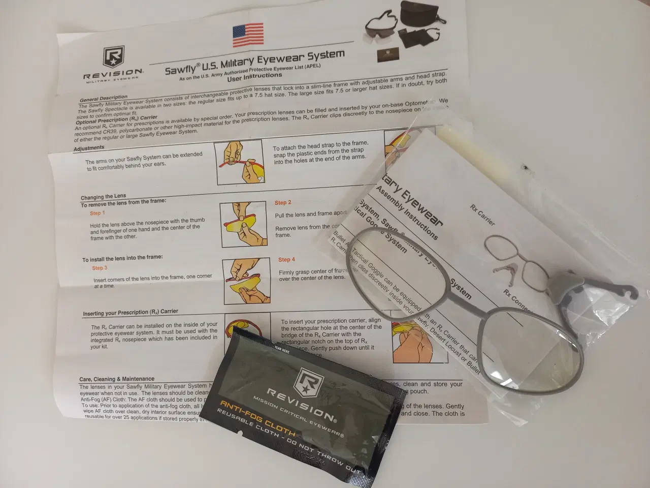 Billede 3 - Fragmentationsbrille M/09, Revision Sawfly - ny