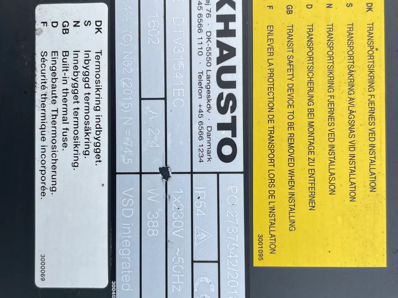 Billede 4 - Tagudsugning dtv ø315