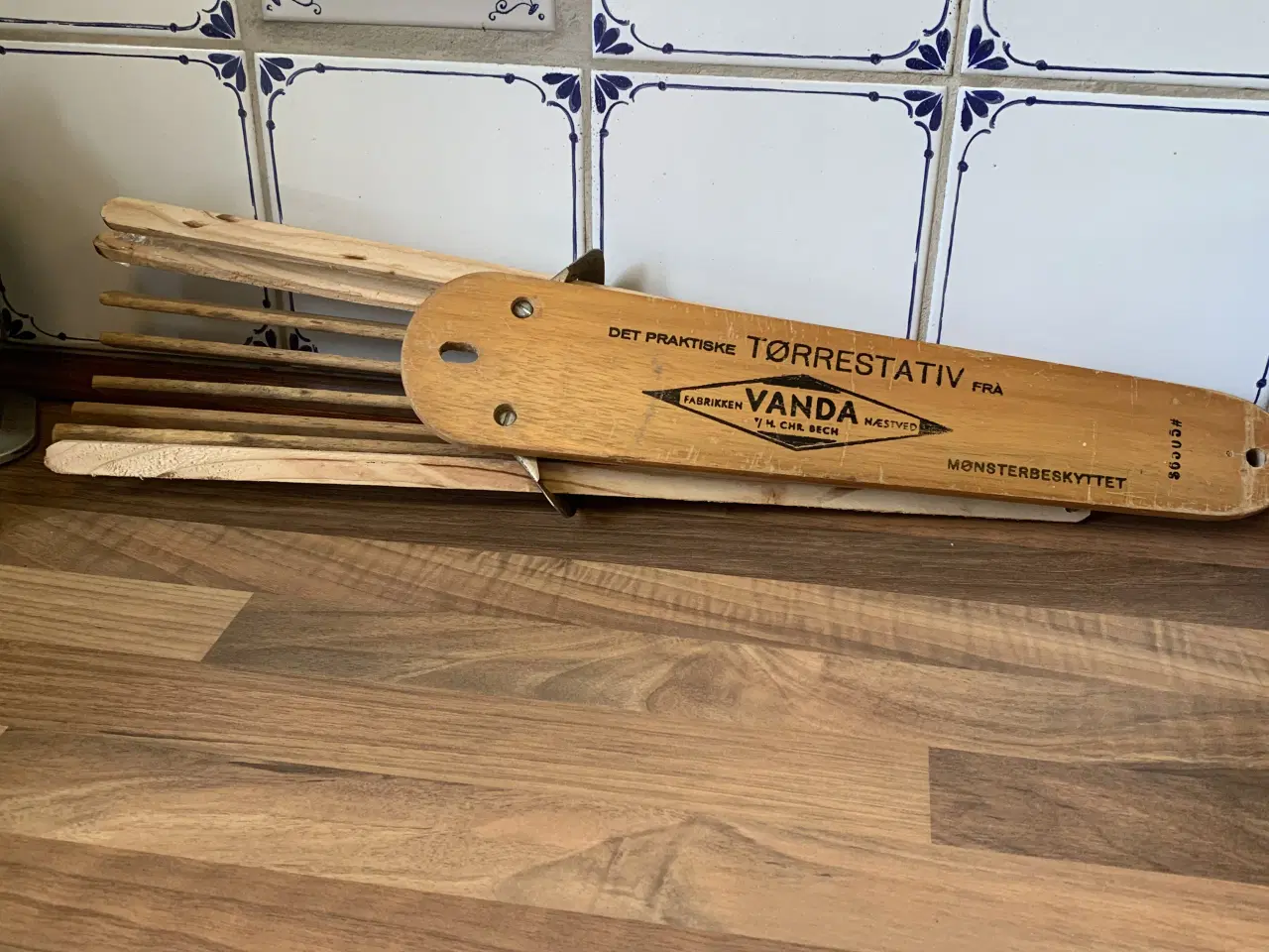 Billede 1 - Retro tørrestativ fra 1950
