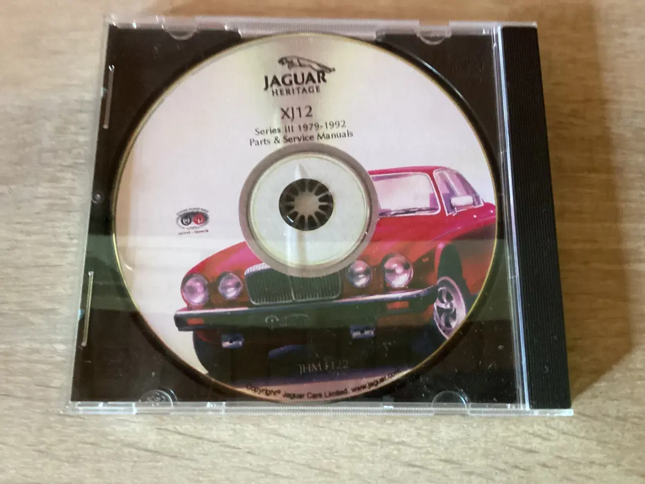 Billede 1 - Jaguar reparationsbog på CD