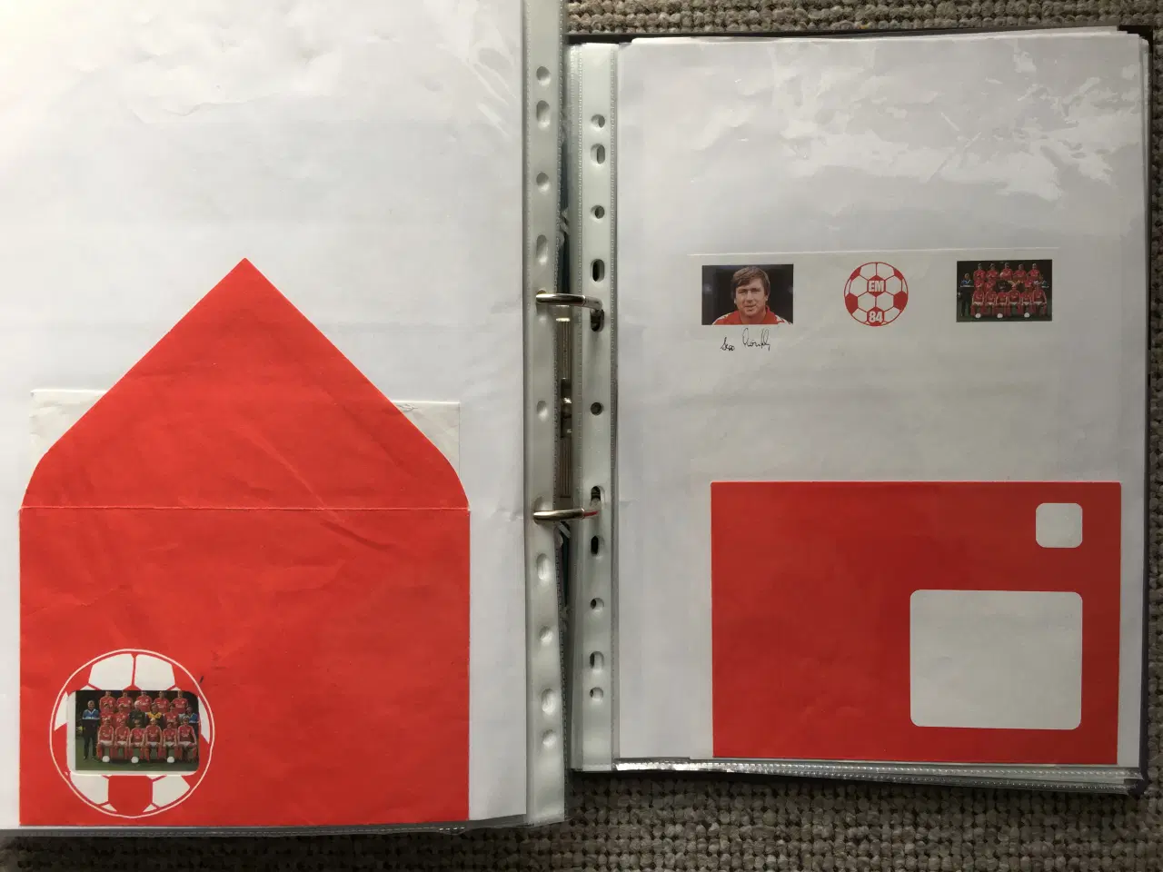 Billede 6 - Brevpapir, ringbind med stor og flot samling