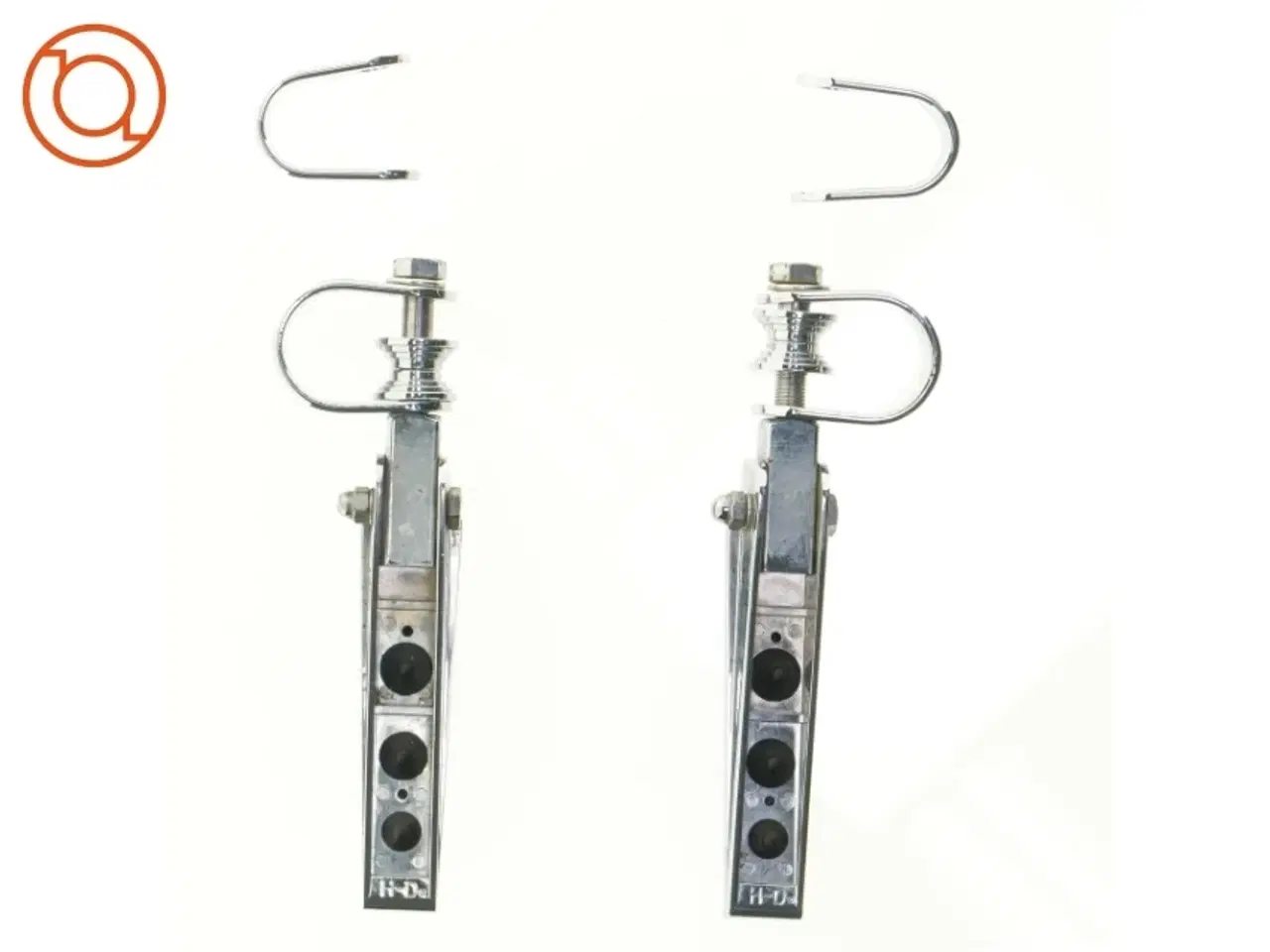 Billede 6 - Fodstøtter fra Harley Davidson (str. 19 x 5 cm)