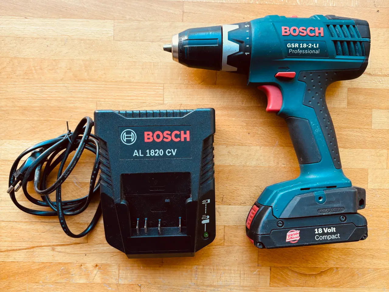 Billede 1 - Bosch SR 18V-18-LI Professional Boremaskine