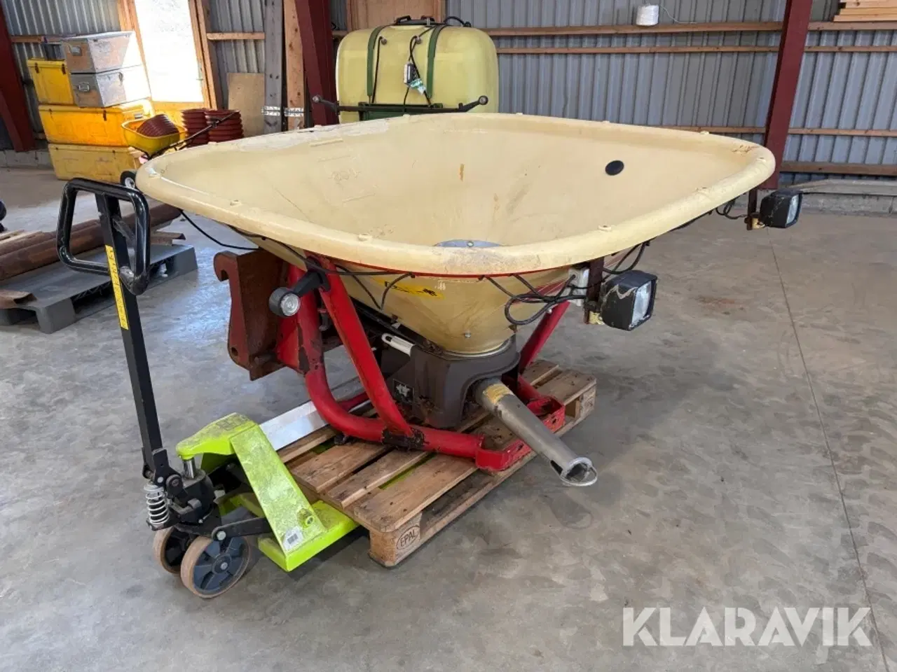Billede 6 - Gødningsspredere Kverneland PS04 med hydraulikpumpe
