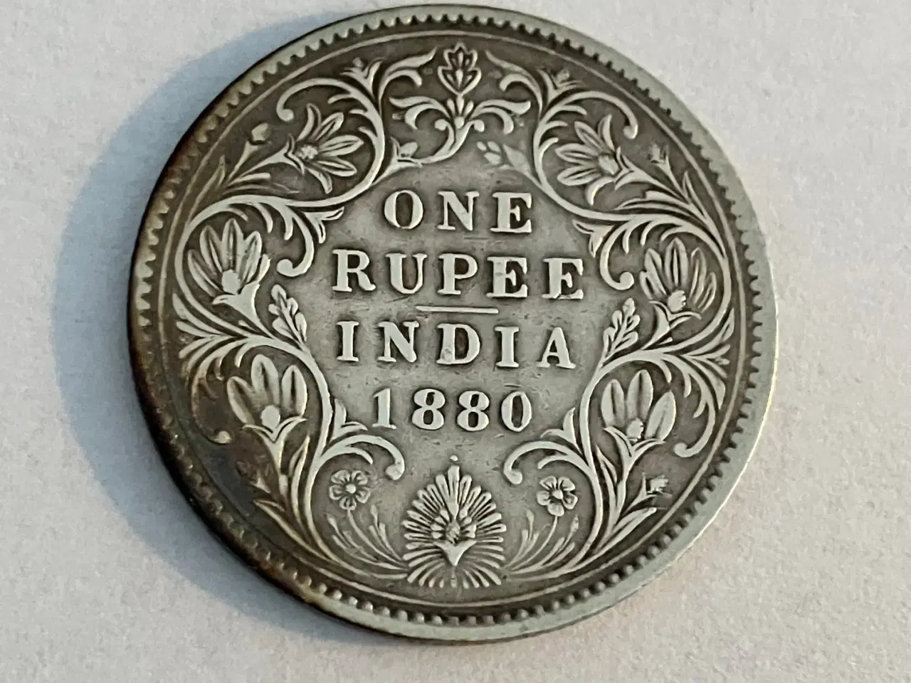 Billede 1 - One Rupee India 1880